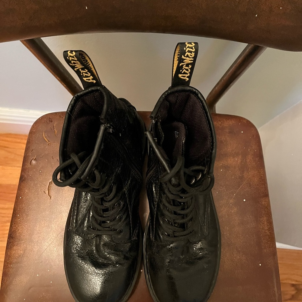Dr. Martens Black Lace Up Boots